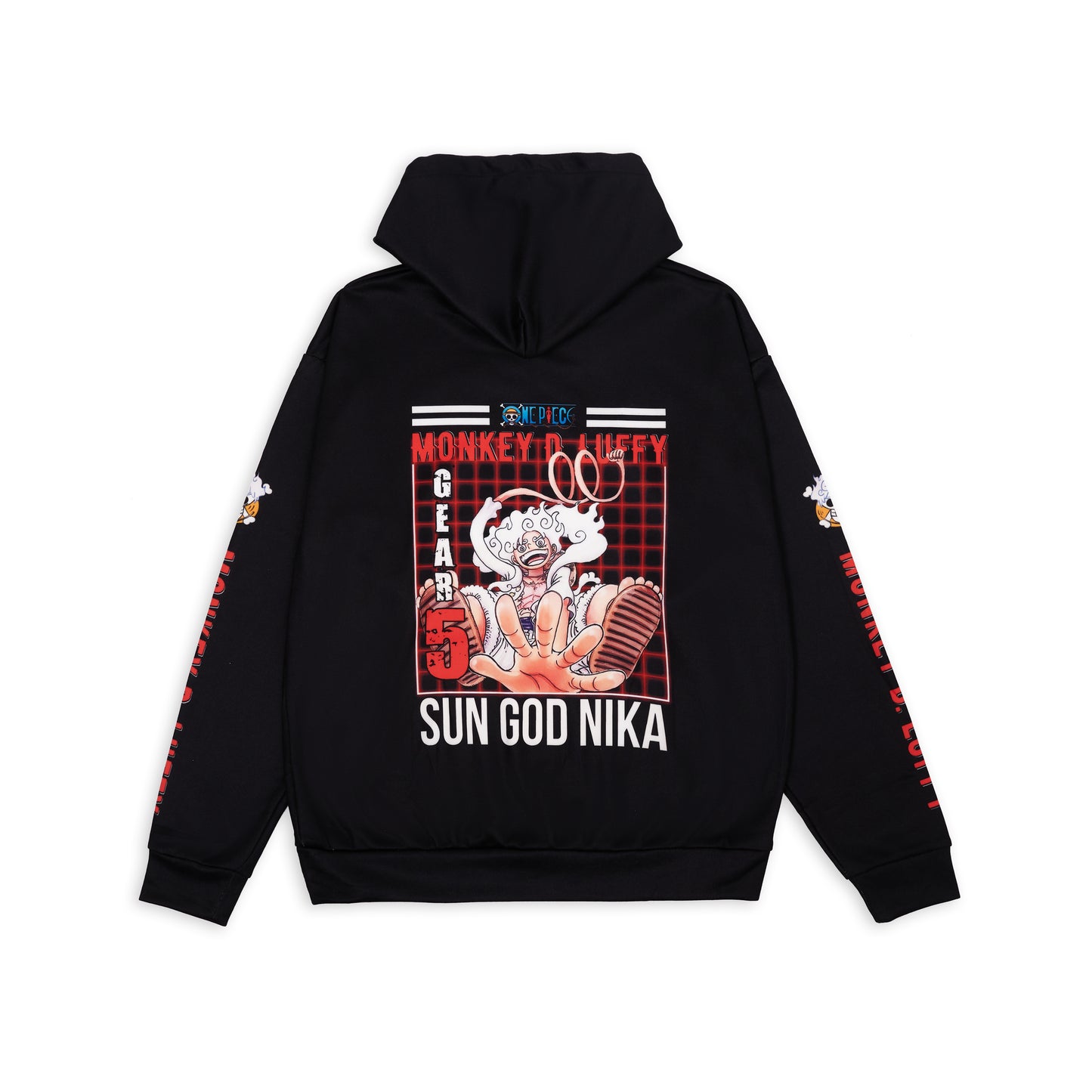 Luffy Gear 5 Power Unleashed Hoodie