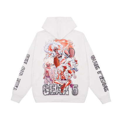 Luffy Gear 5 Power Surge Hoodie