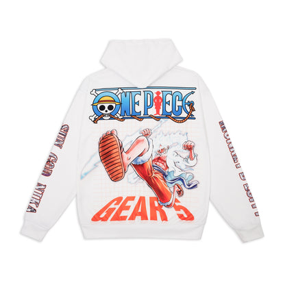 Luffy Gear 5 Dynamic Strike Hoodie