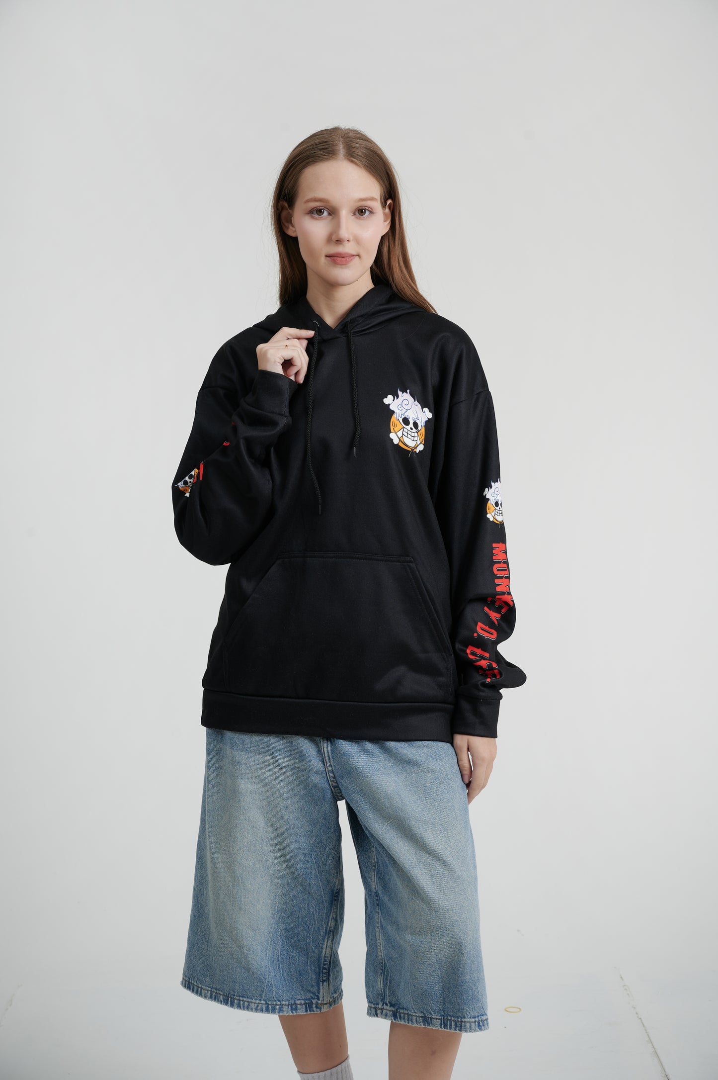 Luffy Gear 5 Power Unleashed Hoodie