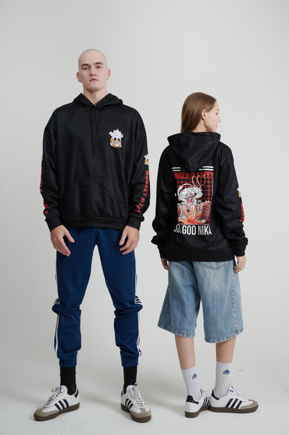 Luffy Gear 5 Power Unleashed Hoodie