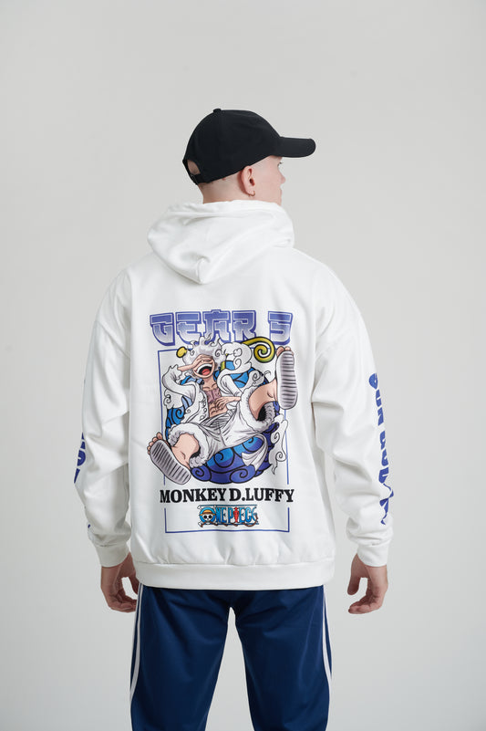 Luffy Gear 5 Mighty Roar Hoodie